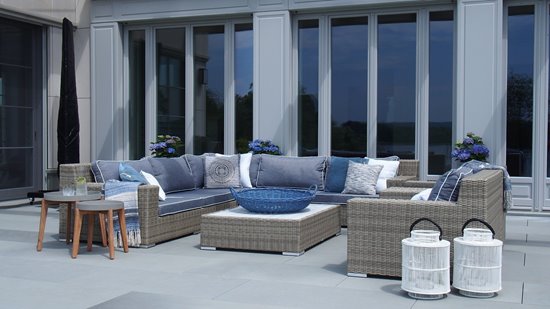 ELEMENT NAROŻNY OGRODOWY CLOUD 100X100X75CM MILOO