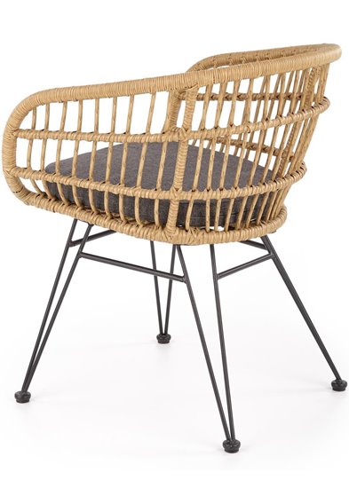 KRZESŁO RATTANOWE K-456 HALMAR