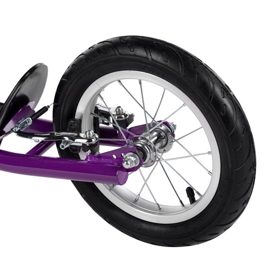 HULAJNOGA Z POMP. KOŁAMI NILS EXTREME VIOLET16/12'