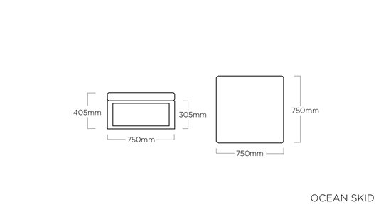 STOLIK KAWOWY OCEAN SKID MODULAR KETTLER 0105533-7