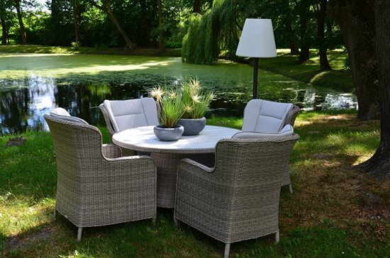 STÓŁ OGRODOWY GRACE ŚR. 130X75CM MILOO