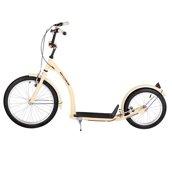 HULAJNOGA Z POMP. KOŁAMI NILS EXTREME  ECRU 20/16"