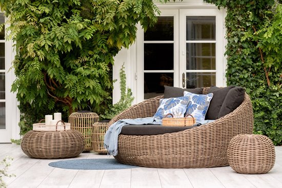 PUFA MAJE NATURAL 55X40CM  MILOO