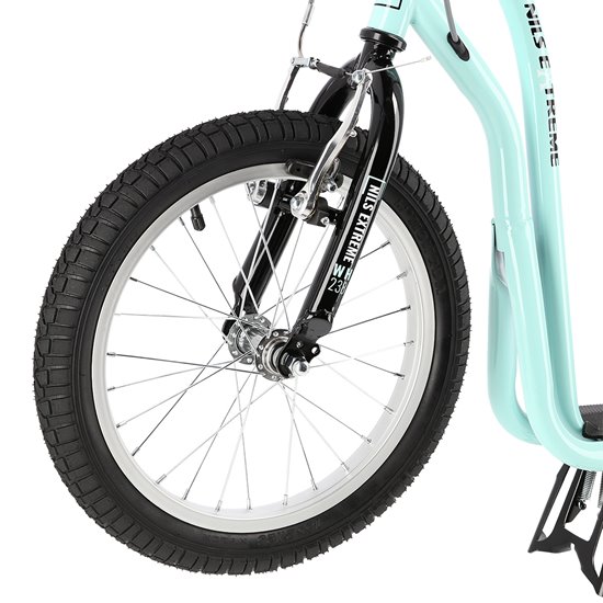 HULAJNOGA Z POMP. KOŁAMI NILS EXTREME  MINT 16/12"