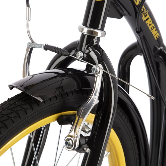 HULAJNOGA Z POMP. KOŁAMI NILS EXTREME BLACK 20/16"