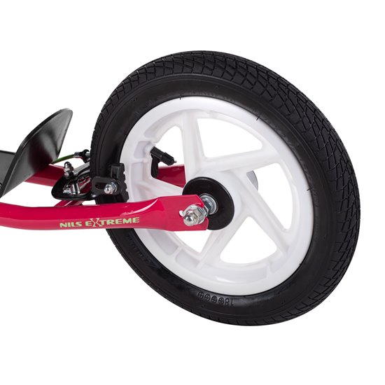 HULAJNOGA Z POMP. KOŁAMI NILS EXTREME PINK 12"