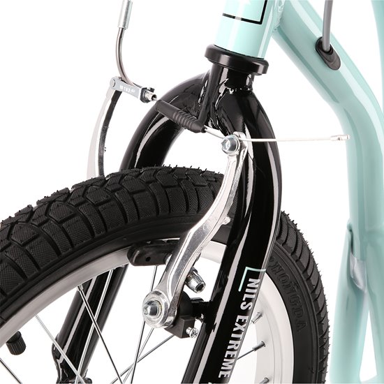 HULAJNOGA Z POMP. KOŁAMI NILS EXTREME  MINT 16/12"