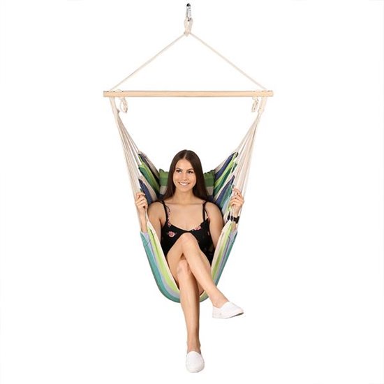 KRZESŁO BRAZYLIJSKIE ZIELONY NILS CAMP NC3107