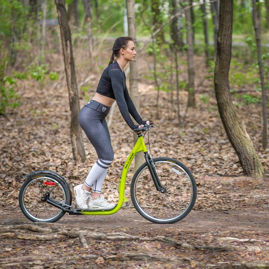 HULAJNOGA Z POMP. KOŁAMI NILS EXTREME GREEN 26/20"