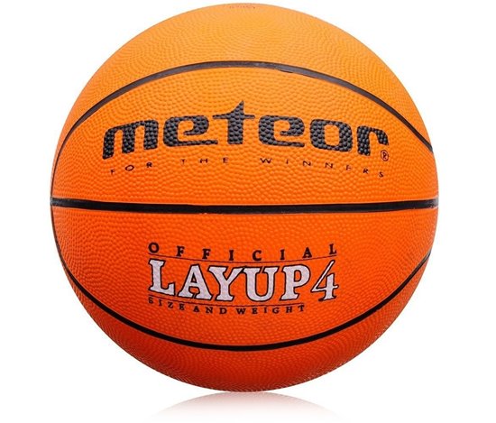Piłka koszykowa Meteor Layup roz 4 / 07059
