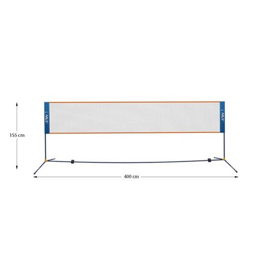 SIATKA DO BADMINTONA 400CM POKROWIEC PEŁNY NILS