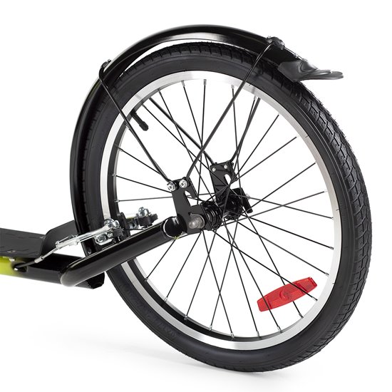 HULAJNOGA Z POMP. KOŁAMI NILS EXTREME GREEN 26/20"