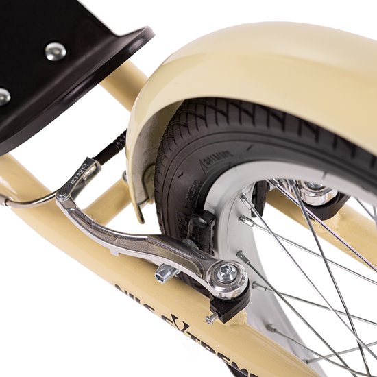 HULAJNOGA Z POMP. KOŁAMI NILS EXTREME  ECRU 20/16"