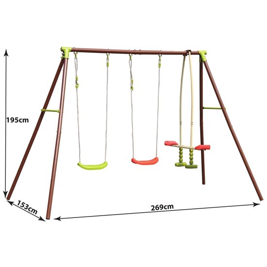 HUŚTAWKA OGRODOWA 4-OS SASKA GARDEN