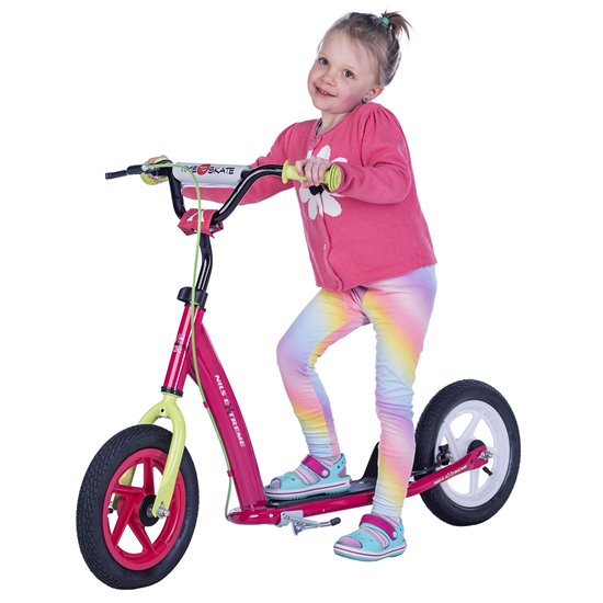 HULAJNOGA Z POMP. KOŁAMI NILS EXTREME PINK 12"