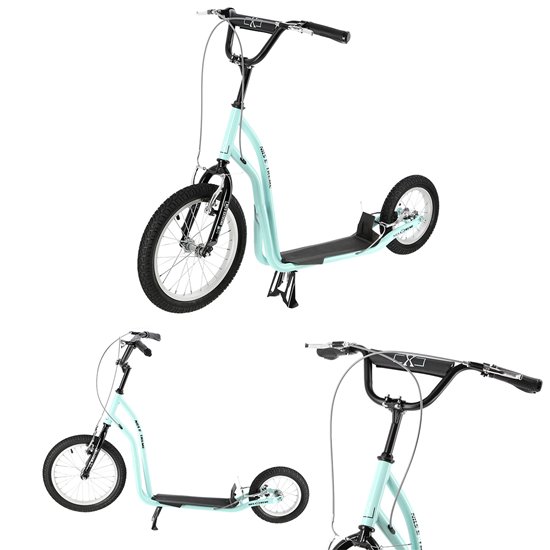 HULAJNOGA Z POMP. KOŁAMI NILS EXTREME  MINT 16/12"