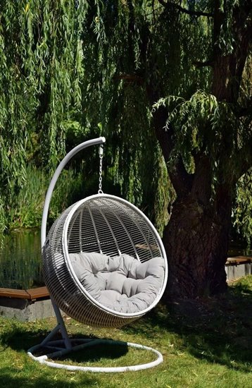 FOTEL WISZĄCY COCOON DELUXE 110x73x195 CM MILOO