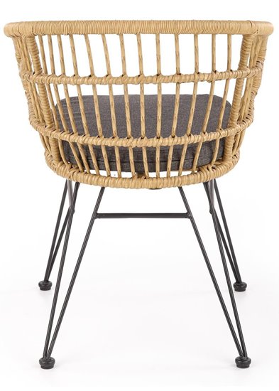 KRZESŁO RATTANOWE K-456 HALMAR