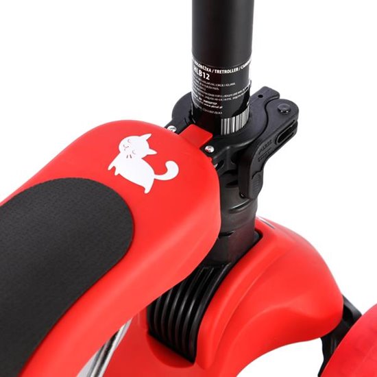 HULAJNOGA DZIECIĘCA HLB12 2w1 RED NILS FUN