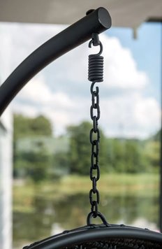 FOTEL WISZĄCY COCOON DELUXE 110x73x195 CM MILOO