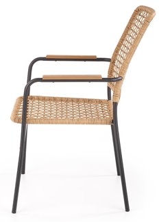 KRZESŁO RATTANOWE K-457 HALMAR
