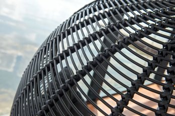 FOTEL WISZĄCY COCOON DELUXE 110x73x195 CM MILOO