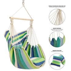 KRZESŁO BRAZYLIJSKIE ZIELONY NILS CAMP NC3107