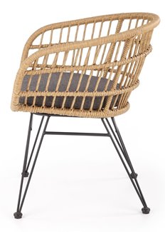 KRZESŁO RATTANOWE K-456 HALMAR