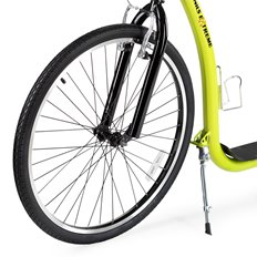 HULAJNOGA Z POMP. KOŁAMI NILS EXTREME GREEN 26/20"