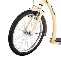 HULAJNOGA Z POMP. KOŁAMI NILS EXTREME  ECRU 20/16"