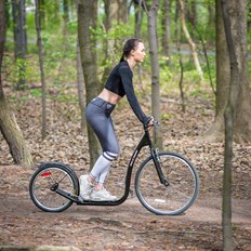 HULAJNOGA Z POMP. KOŁAMI NILS EXTREME BLACK 26/20"