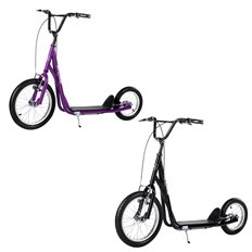 HULAJNOGA Z POMP. KOŁAMI NILS EXTREME VIOLET16/12'