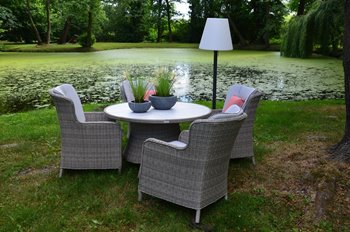 STÓŁ OGRODOWY GRACE ŚR. 130X75CM MILOO