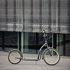 HULAJNOGA Z POMP. KOŁAMI NILS EXTREME BLACK 20/16"