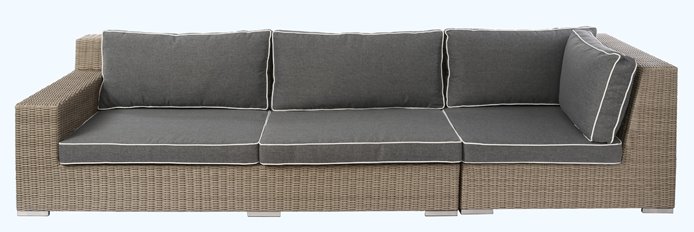 ELEMENT NAROŻNY OGRODOWY CLOUD 100X100X75CM MILOO