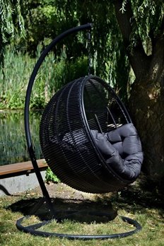 FOTEL WISZĄCY COCOON DELUXE 110x73x195 CM MILOO